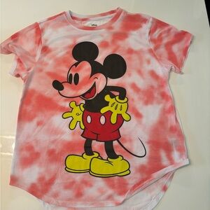 Disney Mickey Mouse Tie-Dye Kids T-Shirt